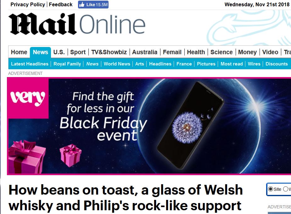 Daily Mail Theresa May Penderyn