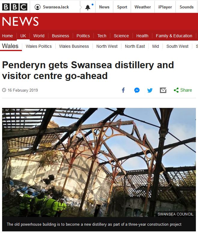 Swansea Distillery BBC