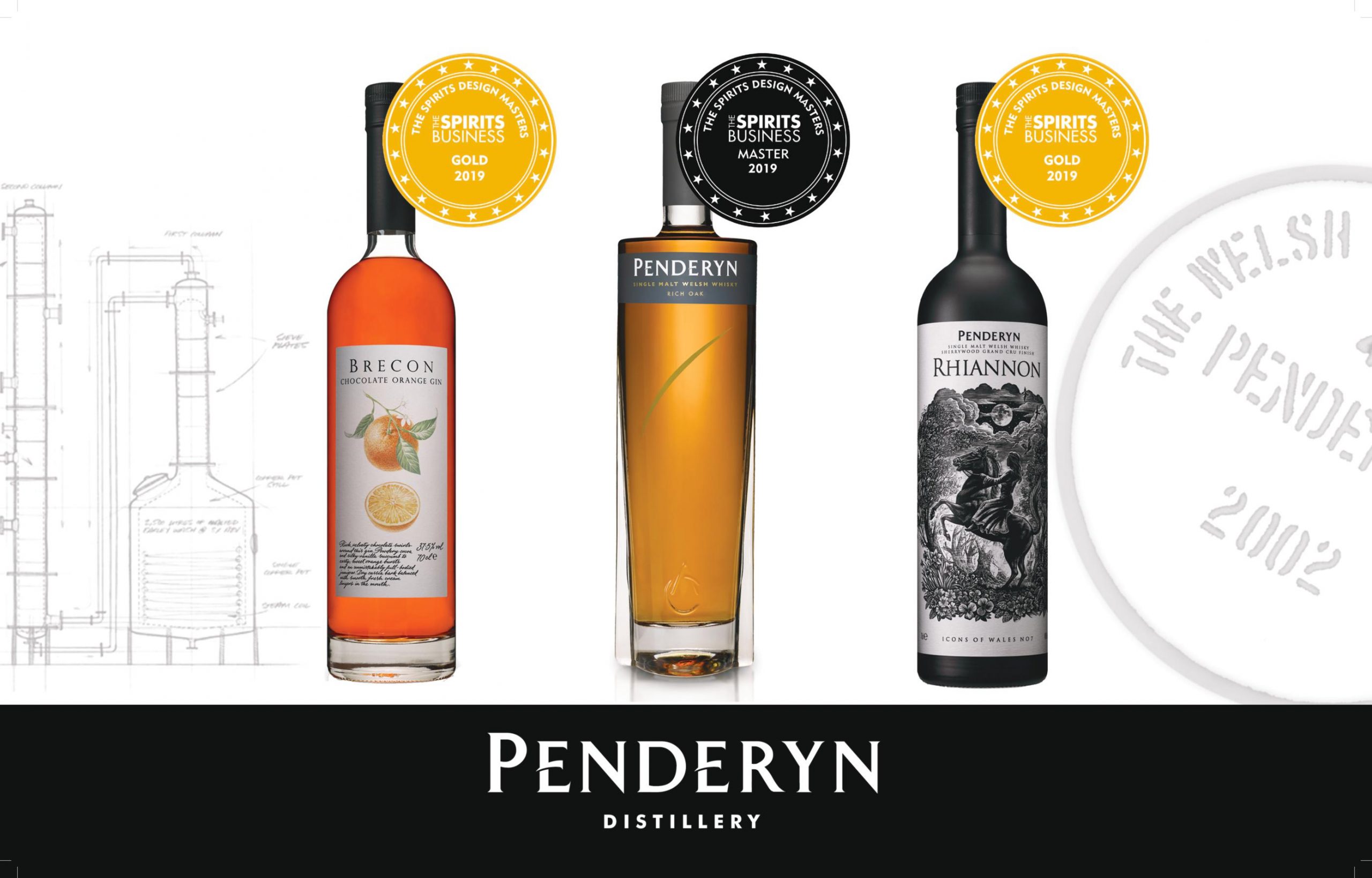 Spirits Business Penderyn Design