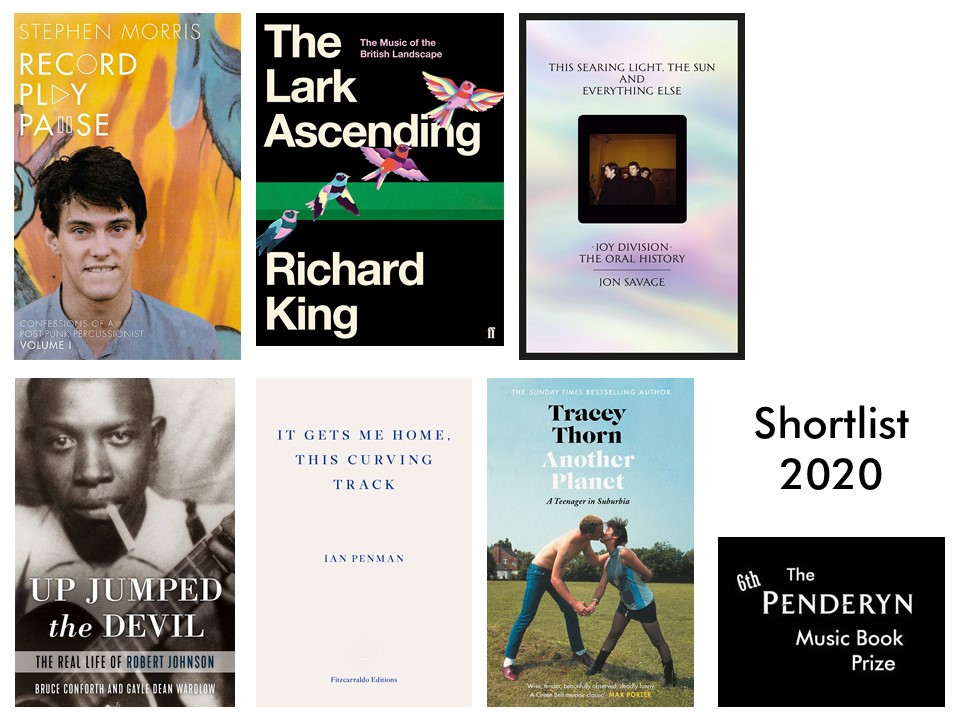 Penderyn Prize Short List Books 2020
