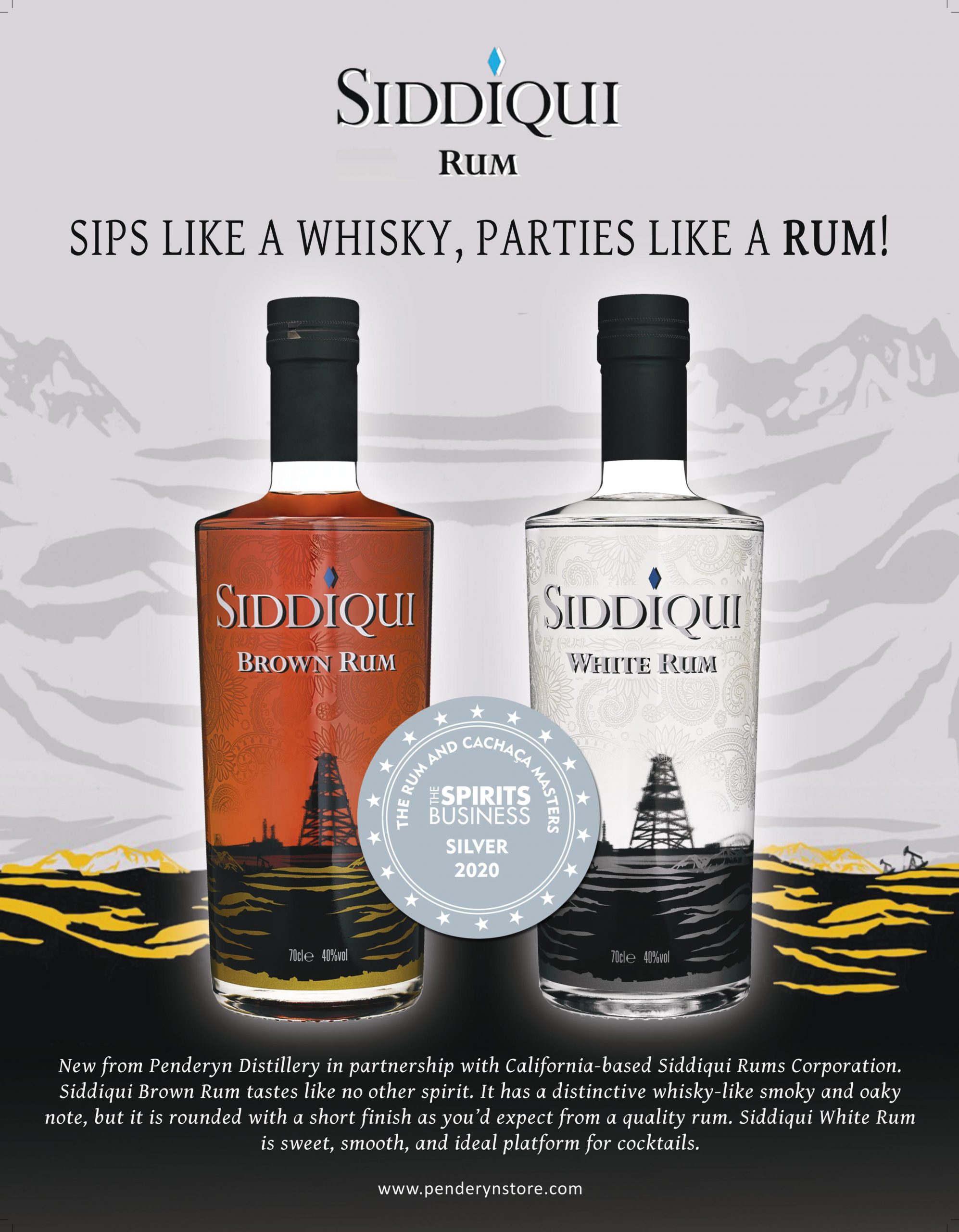 Siddiqui Rums Spirit Business Rum Masters Silver