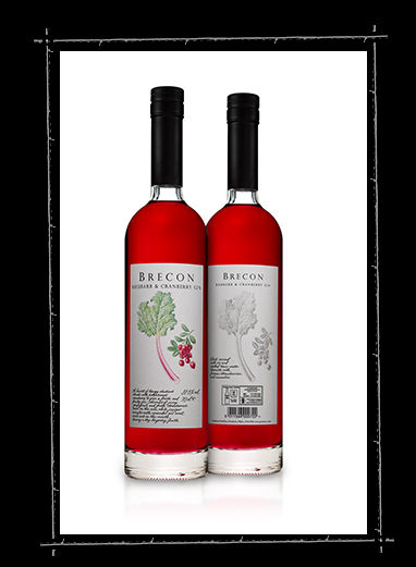 Brecon Gin Rhubarb