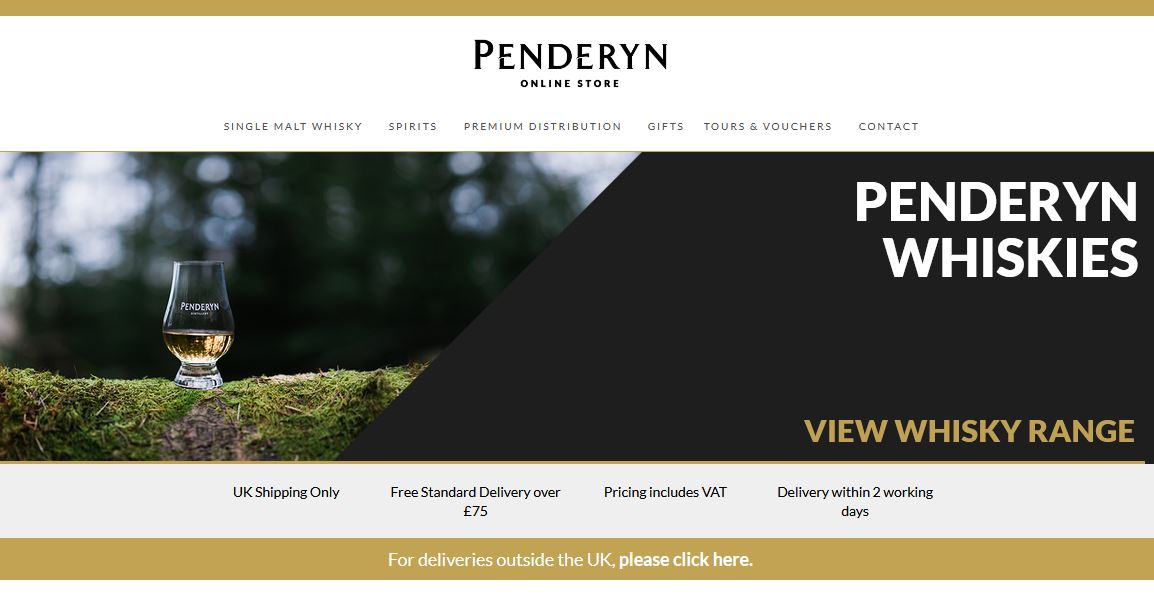 Penderyn Online Store