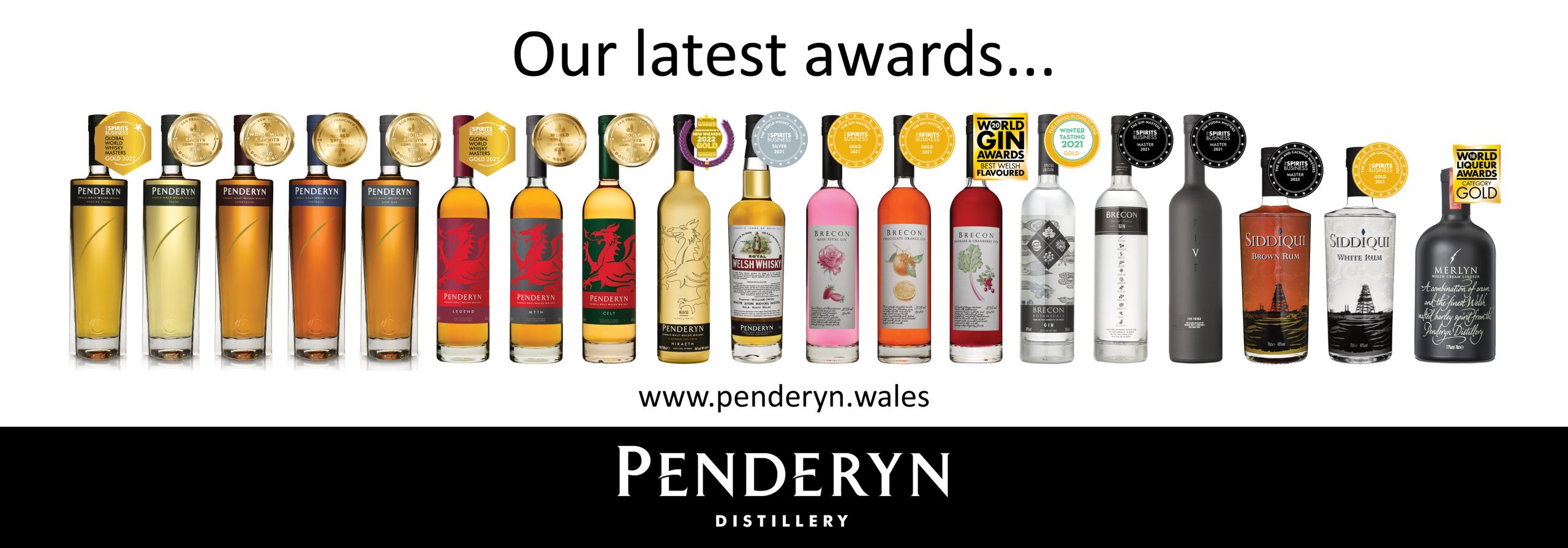 Penderyn Latest Awards