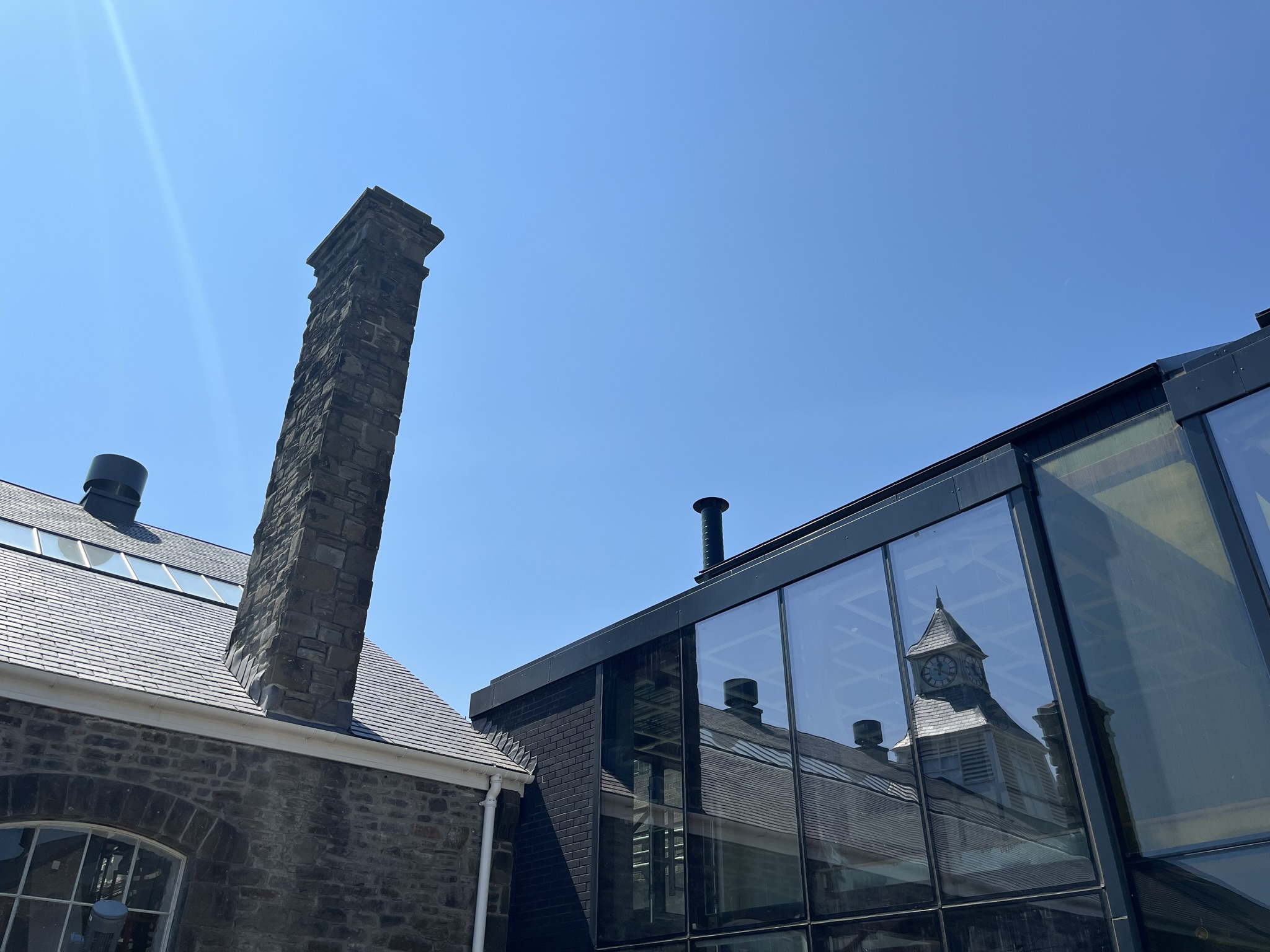 Penderyn Swansea Copperworks Distillery Hall and Visitor Centre outside picture.