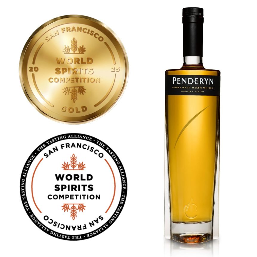 Penderyn Madeira wins Gold Medal at the San Francsico Awards 2025